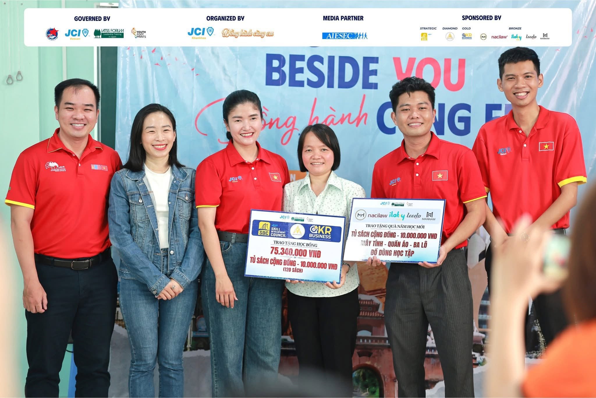 Dấu Chân Tuổi Trẻ 2025 | Beside You – Đồng Hành Cùng Em Lan Tỏa Giá Trị Yêu Thương 