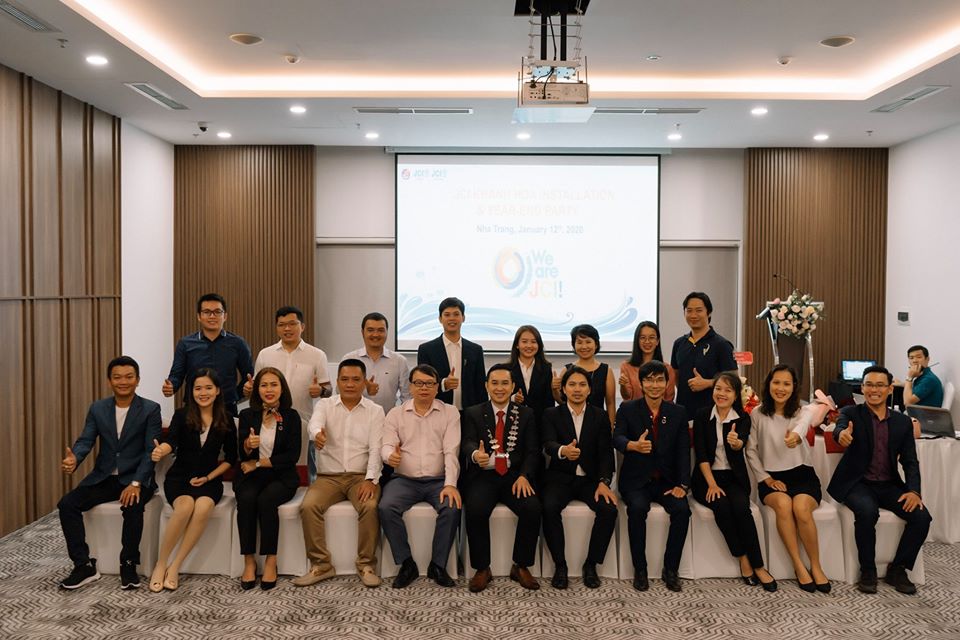 LỄ NHẬM CHỨC CỦA BAN ĐIỀU HÀNH JCI KHÁNH HÒA 2020 