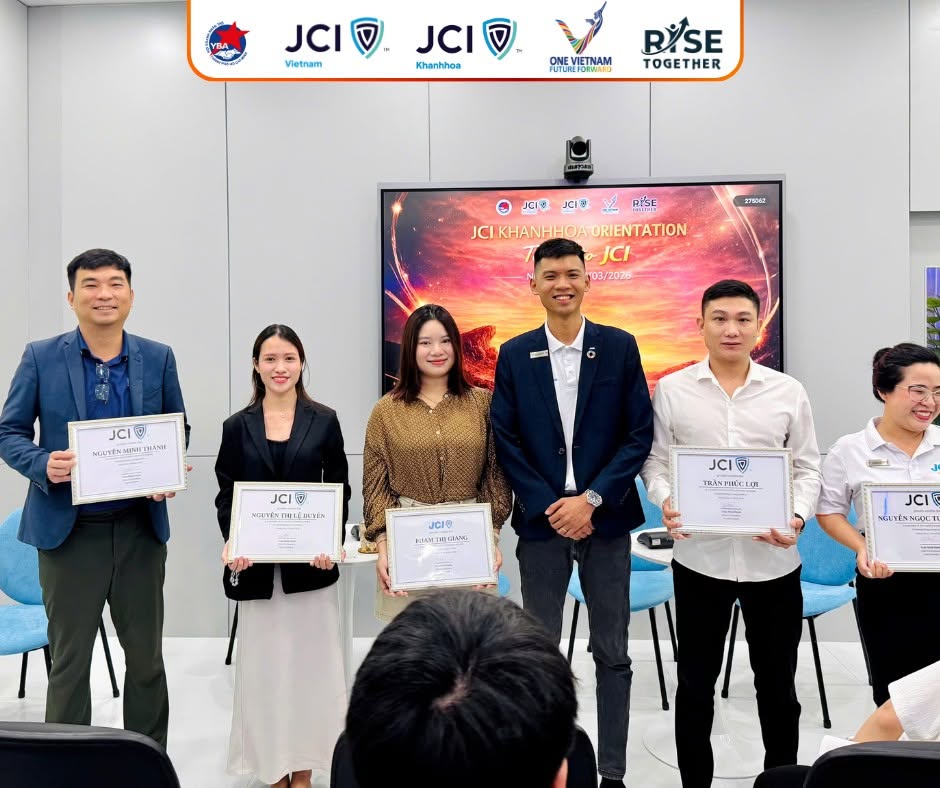 JCI Khanhhoa Orientation 2026 – Touch to JCI | Hành Trình Kết Nối Từ Những Điểm Chạm Đầu Tiên 