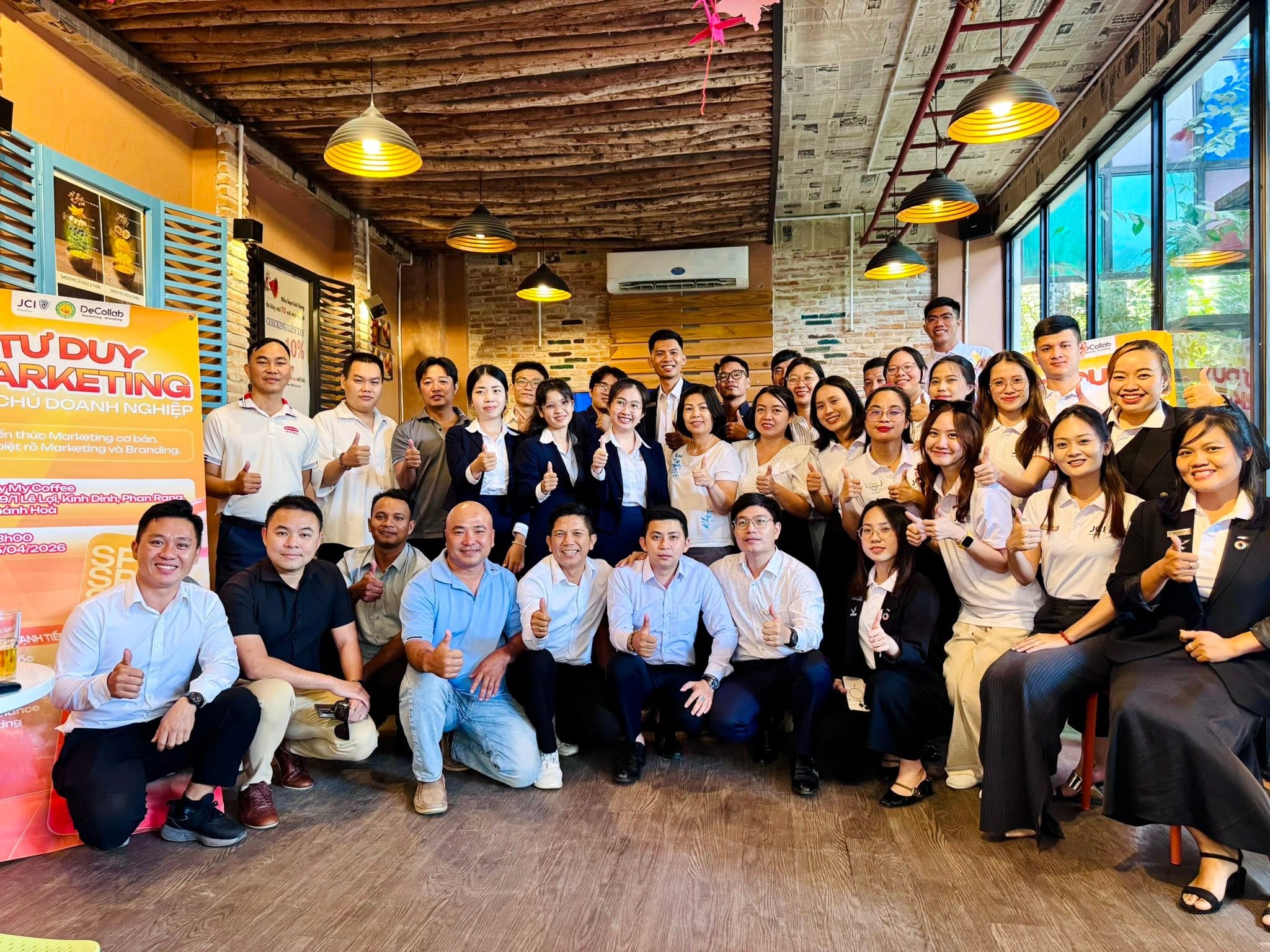 Workshop "Tư Duy Marketing Cho Chủ Doanh Nghiệp" – JCI Khanhhoa Lan Tỏa Kiến Thức Marketing Thực Chiến Tại Khu Vực Nam Khánh Hòa 